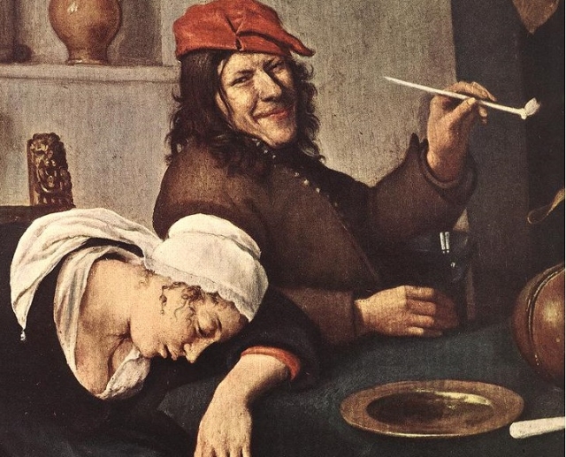 Ян Стен. Пьяницы. 1660