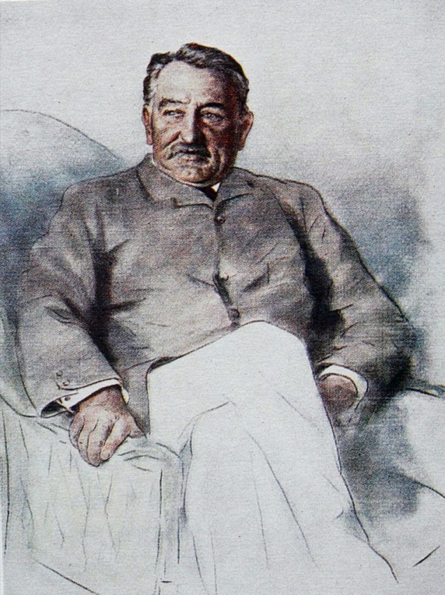 Мортимер Менпес. Портрет Сесиля Родса. 1901