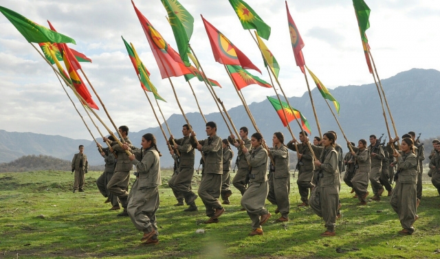 Сторонники «Рабочей партии Курдистана» (PKK)