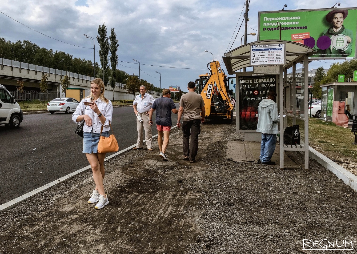 Реконструкция «Рублевки»: гранитные бордюры и сточные воды в Москва-реку