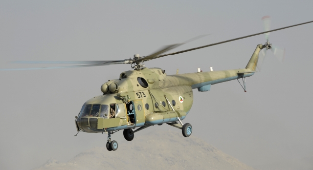 Афганский вертолет