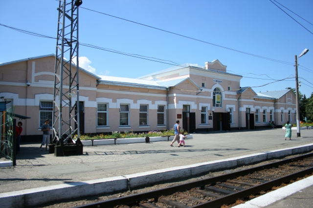 Вокзал в Моздоке 
