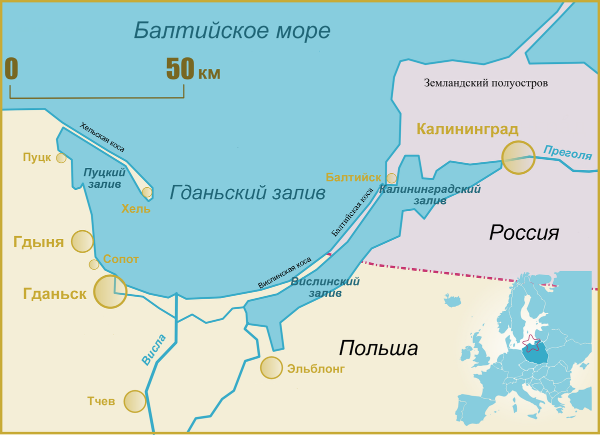 В Польше заявили об экологической угрозе Балтийскому морю из-за санкций