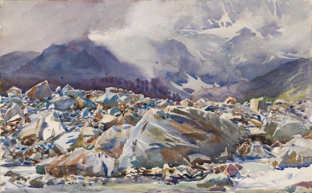 Джон Сингер Сарджент. Сход лавины. 1911
