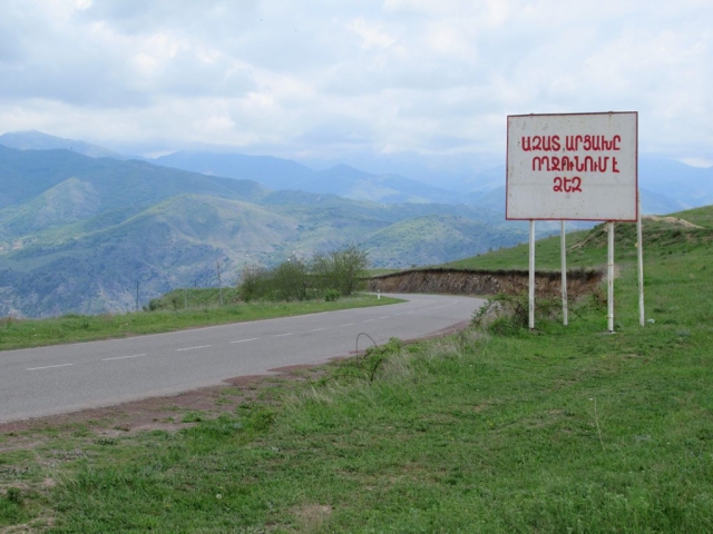 Въезд на территорию Нагорно-Карабахской Республики 