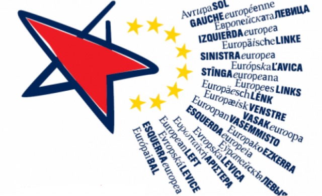 Эмблема Партии европейских левых 