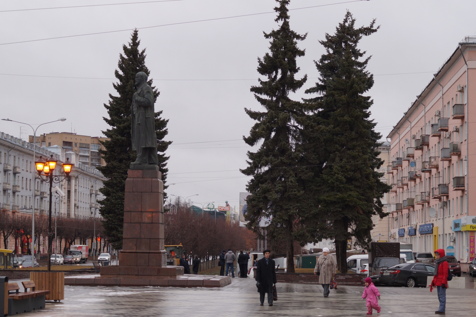 В Иванове завершили реконструкцию площади Ленина