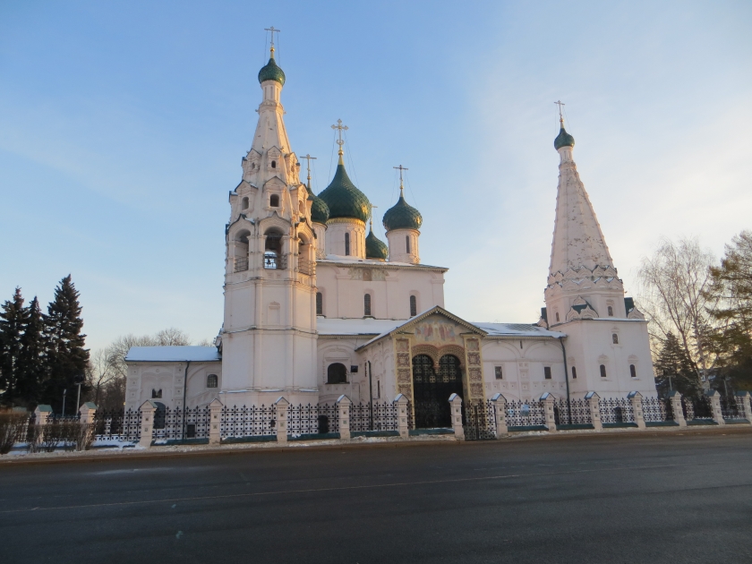 Церковь Ильи пророка в Ярославле площадь