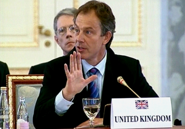 Бывший Премьер-министр Великобритании Тони Блэр 