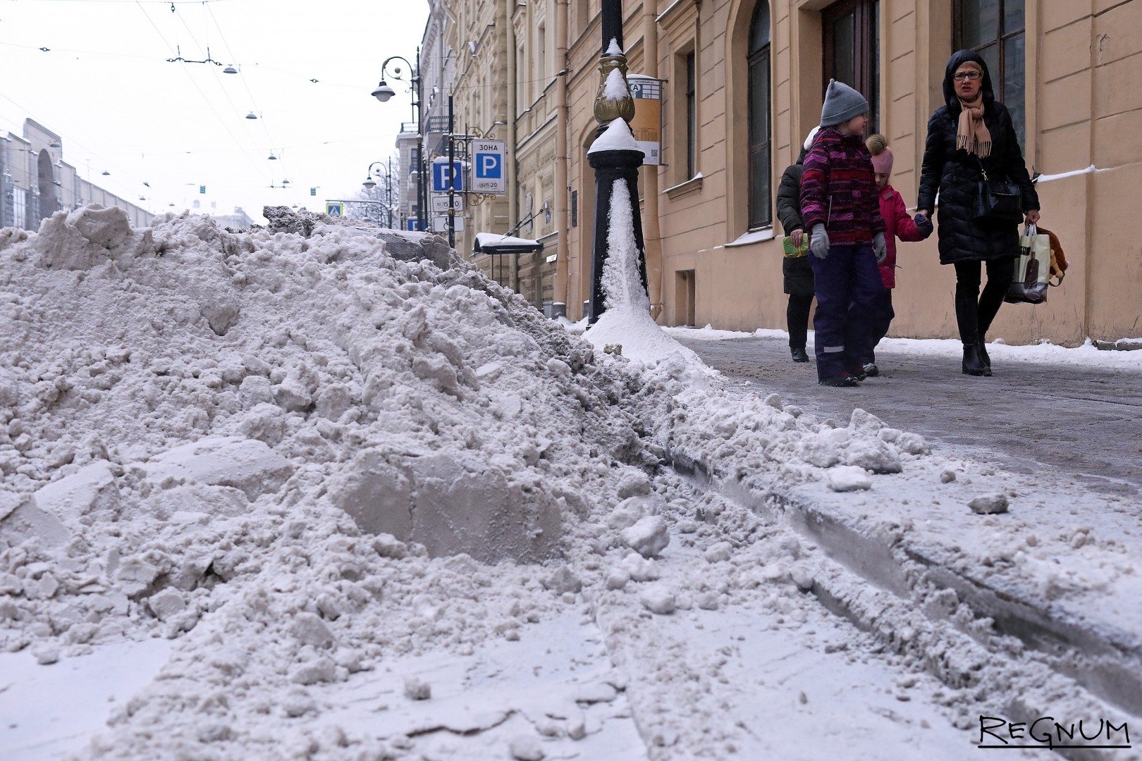 Бедлам или показуха». Петербург скован льдом и завален снегом