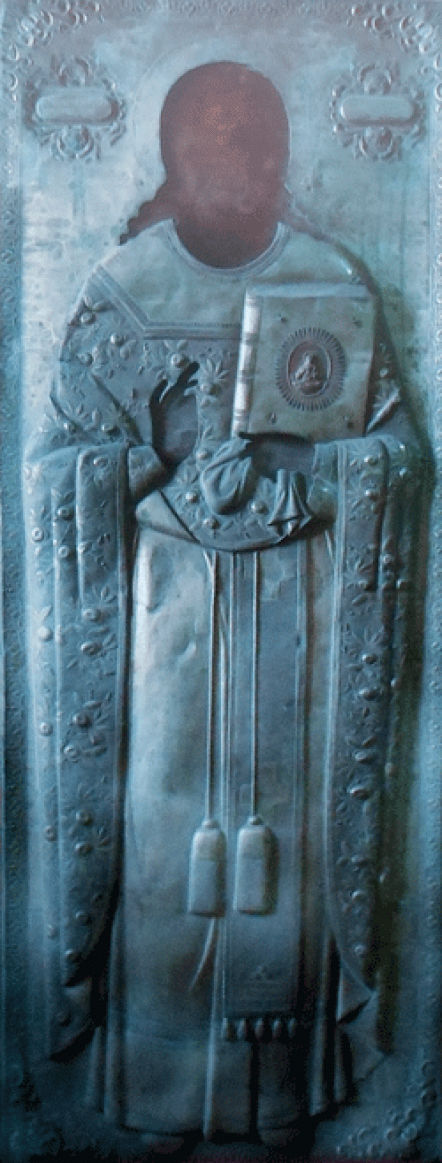 Образ с гробницы священномученика Петра Черевковского. Начало XVIII века