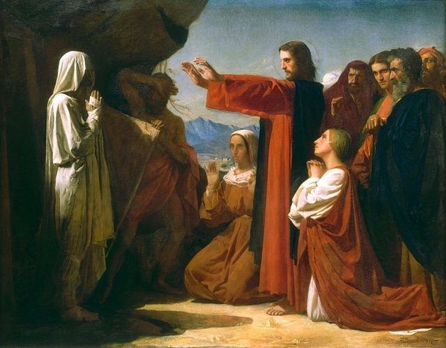 Леон Бонна. Воскрешение Лазаря. 1857