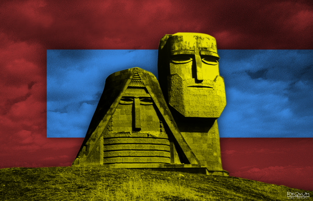Монумент Мы — наши горы. Нагорный Карабах 