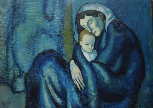 Пабло Пикассо. Мать и дитя. 1901