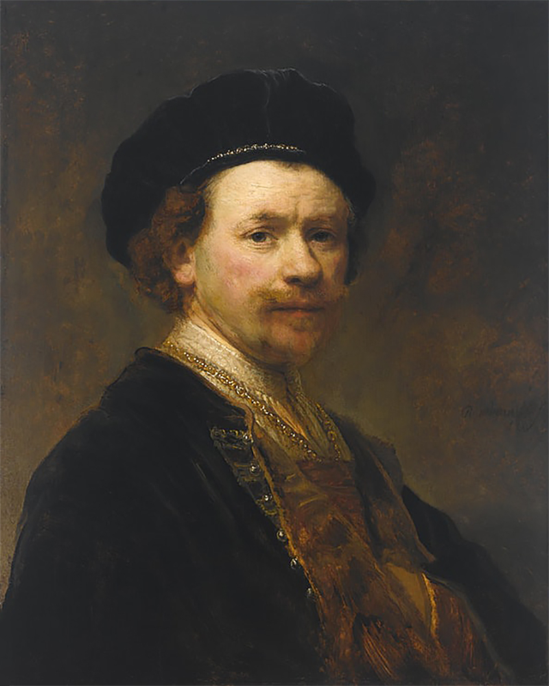 Рембрандт. Автопортрет. 1638