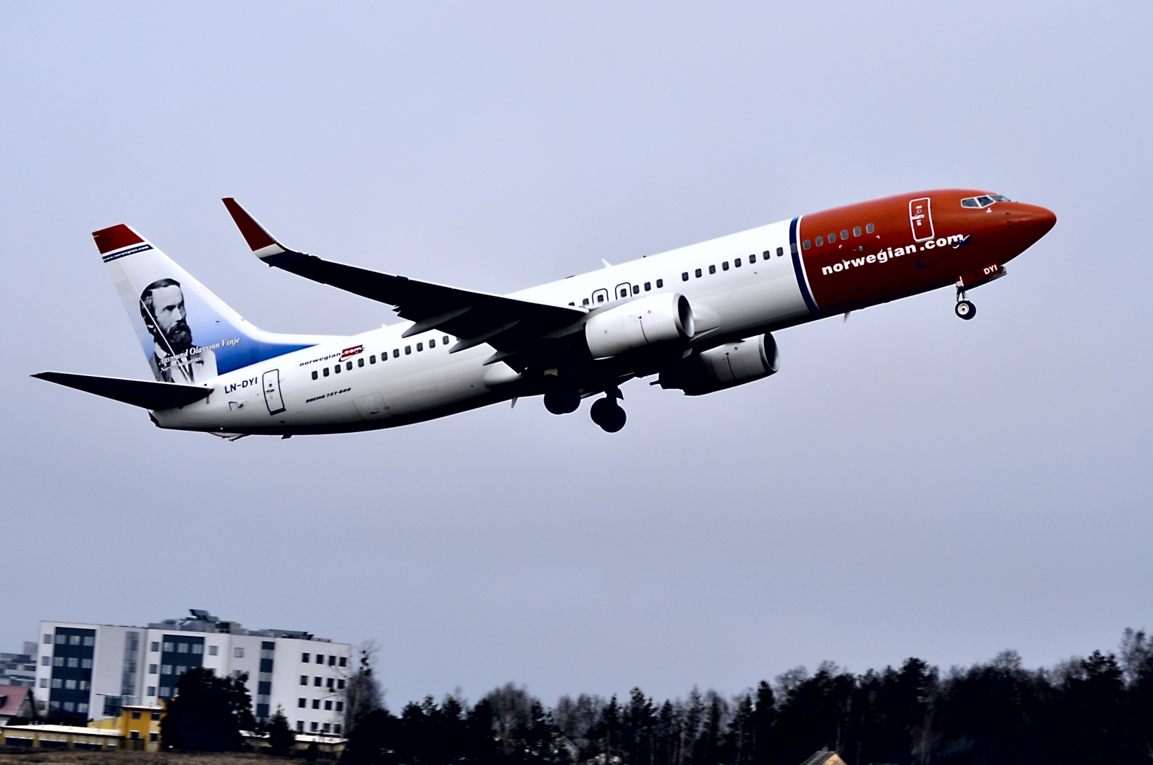 Самолет в норвегию