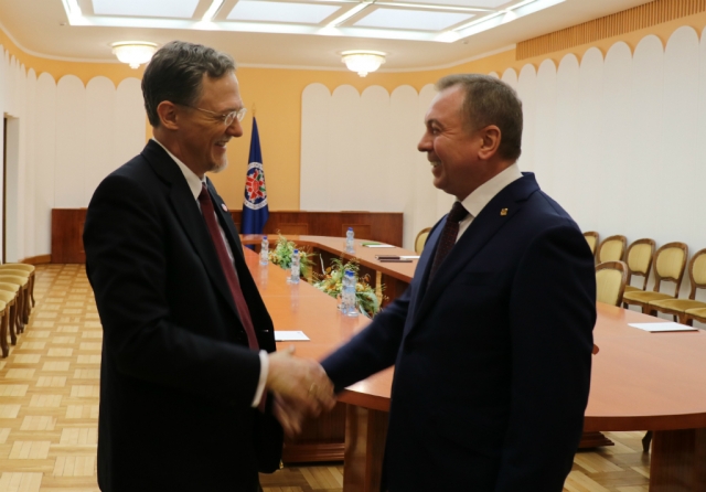 4 марта 2019 года Владимир Макей встретился с американской делегацией во главе с заместителем помощника Государственного секретаря США Джорджем Кентом