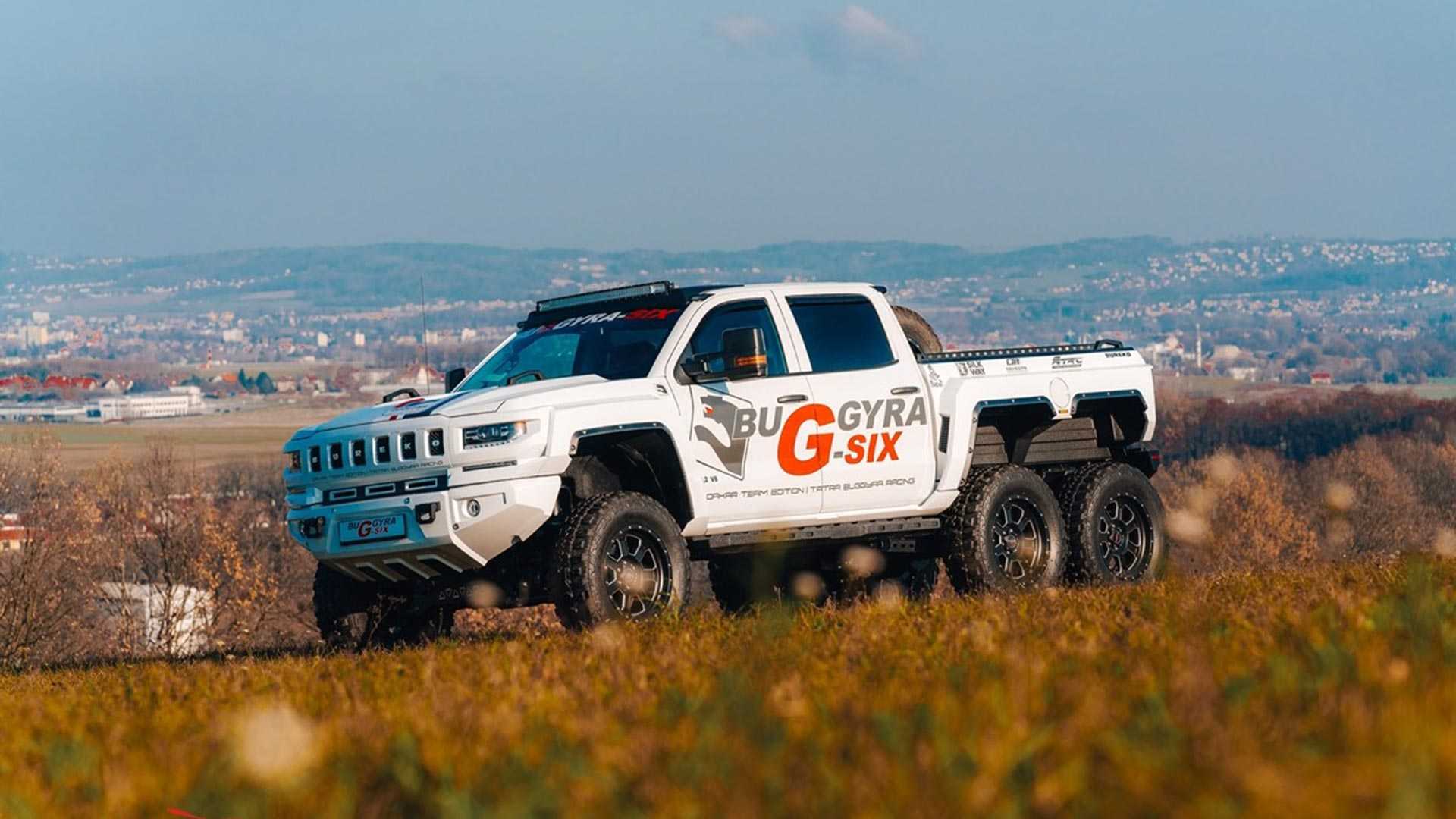 Чешское ателье Bureko анонсировало пикап 6х6 на базе Chevrolet Silverado