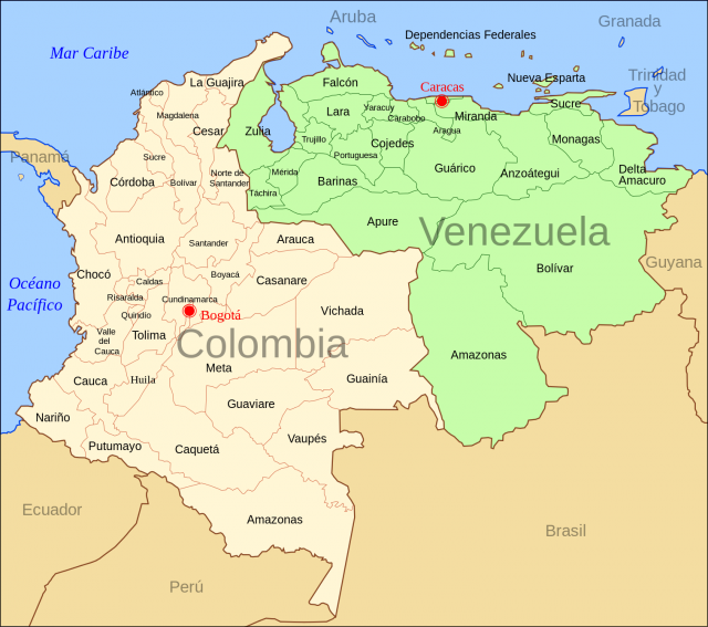 Колумбия и Венесуэла