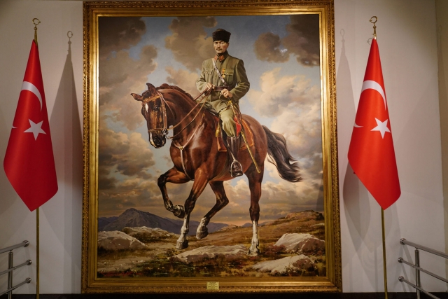 Портрет Мустафы Кемаля Ататюрка 
