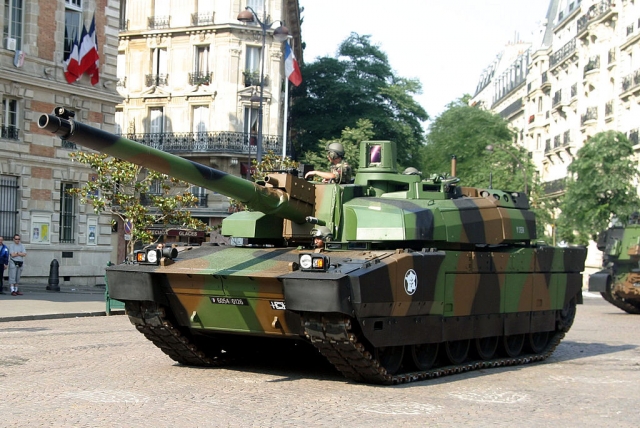Французский танк Leclerc