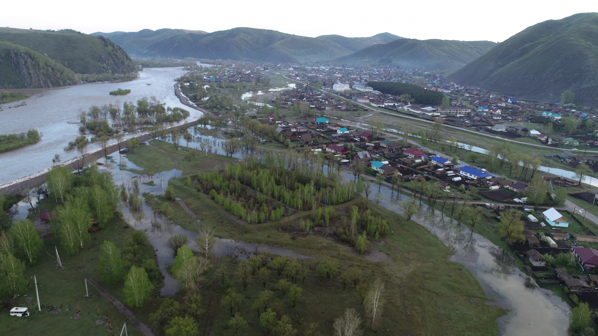 Паводок пришёл в Чарышский район Алтайского края