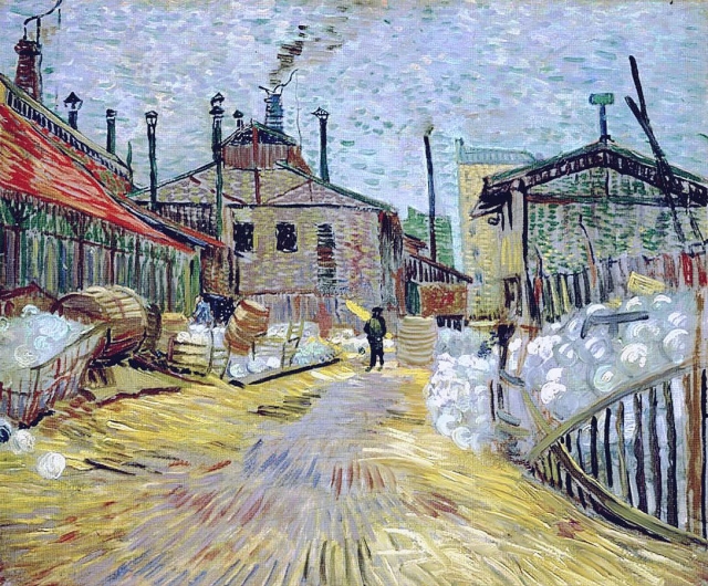 Винсент Ван Гог. Заводы. 1887
