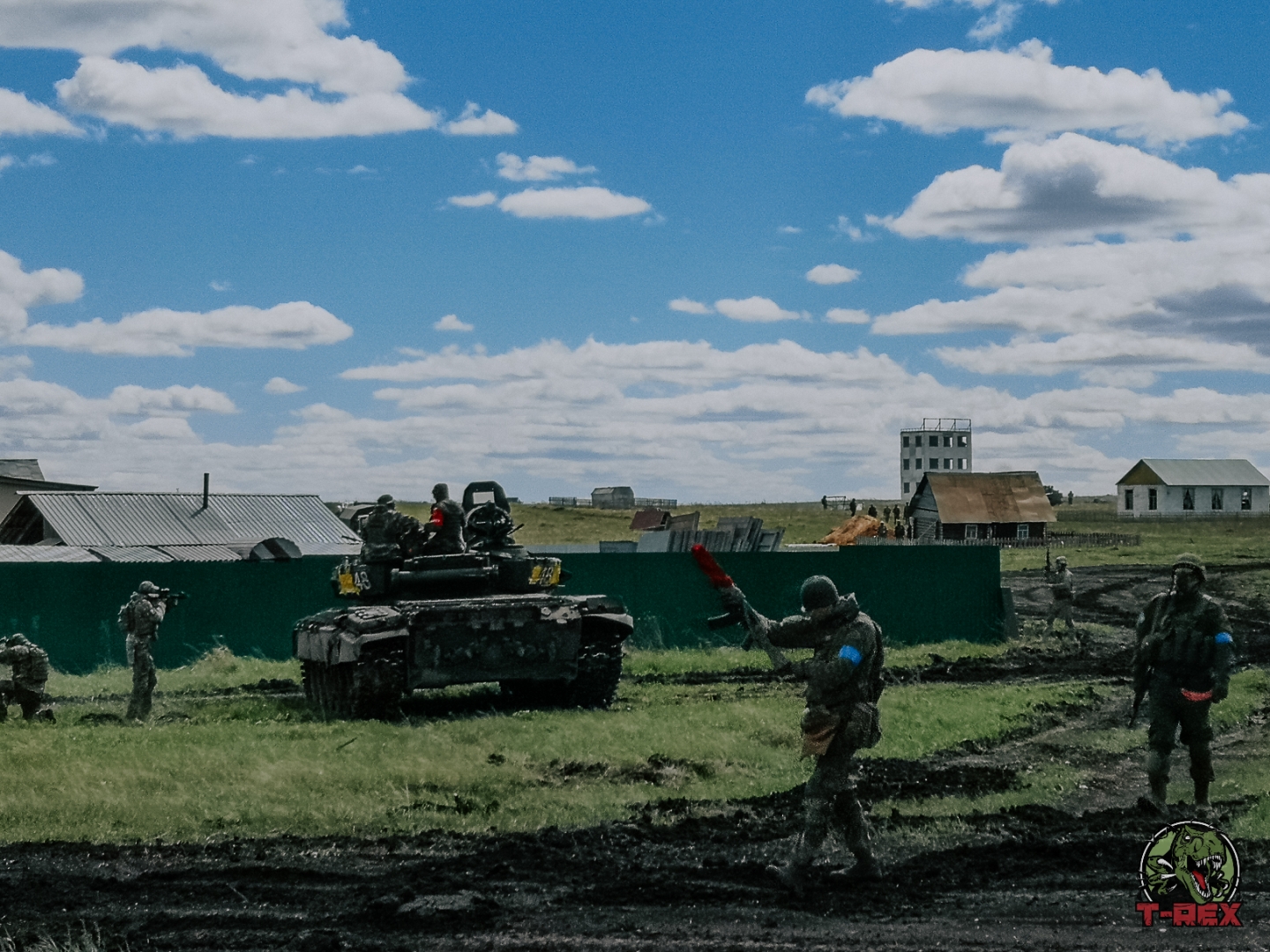 В страйкбольной игре «Заря-6» задействовали до 40 единиц техники Минобороны