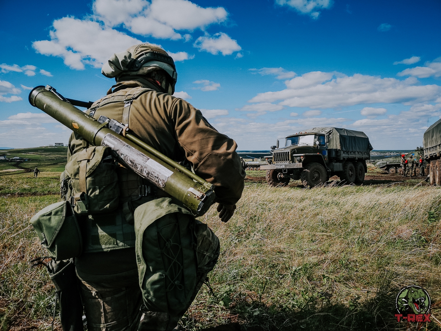 В страйкбольной игре «Заря-6» задействовали до 40 единиц техники Минобороны