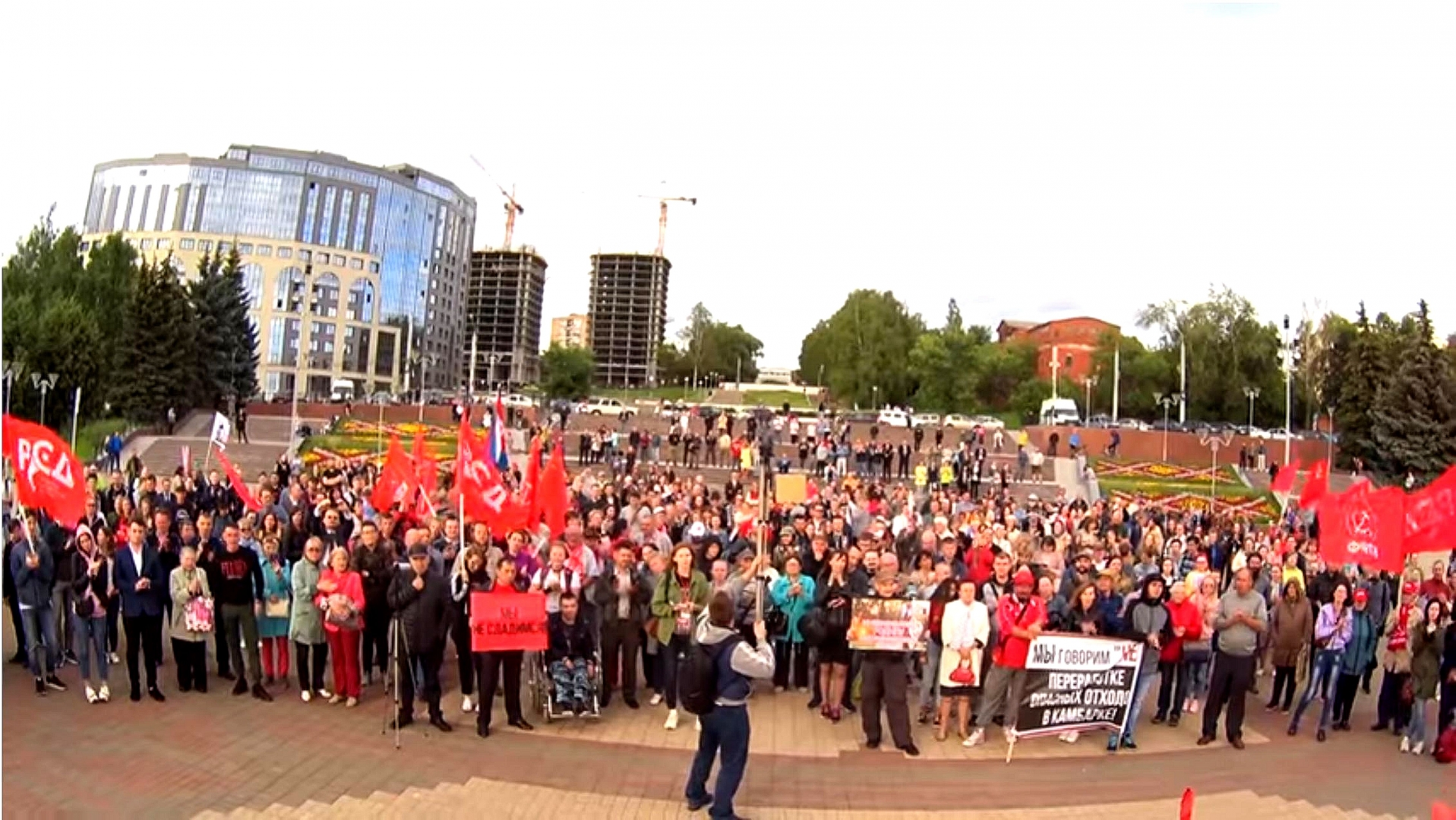 Митинг в Ижевске против завода для отходов I и II класса опасности