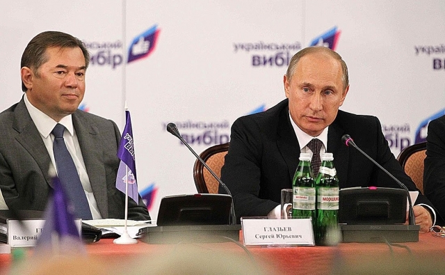 Сергей Глазьев и Владимир Путин