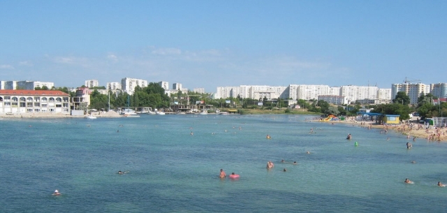 Пляж «Омега». Севастополь 