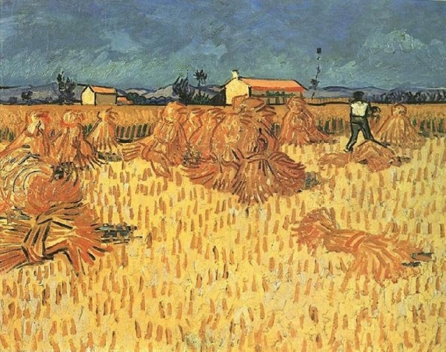 Винсент ван Гог. Сбор урожая в Провансе. 1888