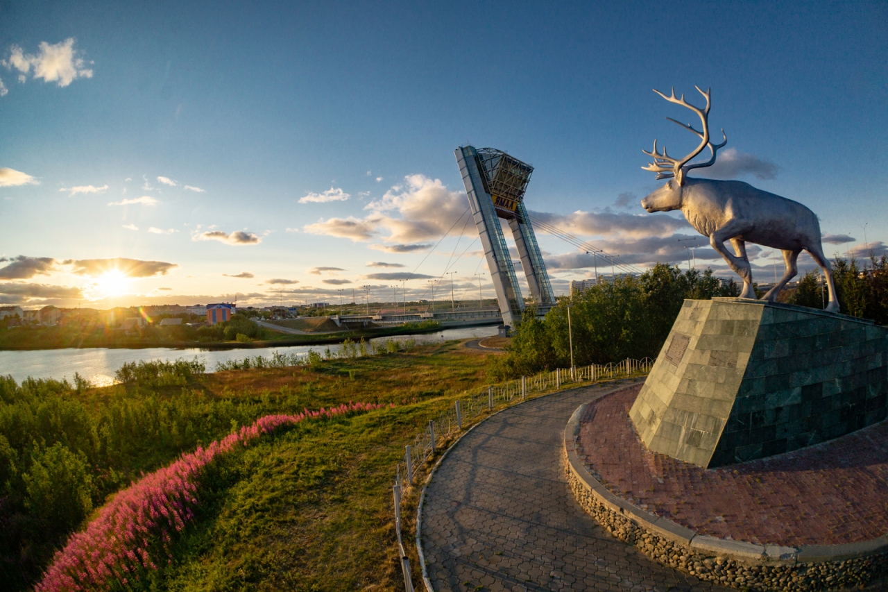 мост в салехарде