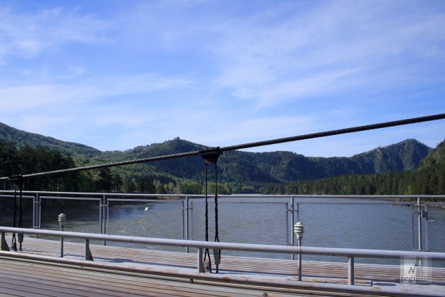 Мост в Горном Алтае 