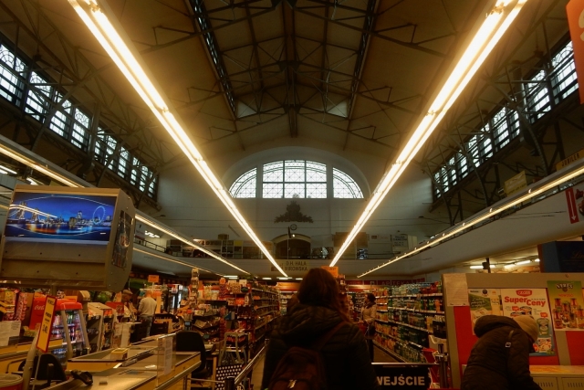 Супермаркет в Варшаве 