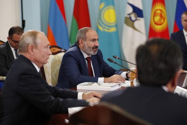 Заседание Высшего евразийского экономического совета. 1 октября 2019 года, Ереван