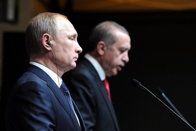 Владимир Путин и Реджеп Эрдоган