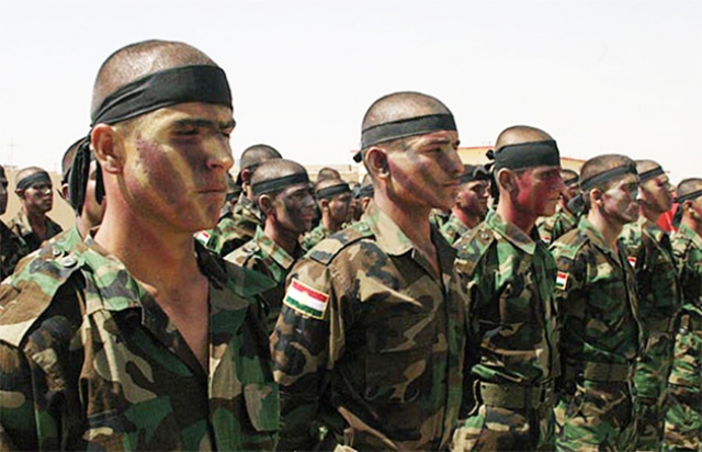 Курдские военизированные формирования «Пешмерга» («идущие на смерть») 
