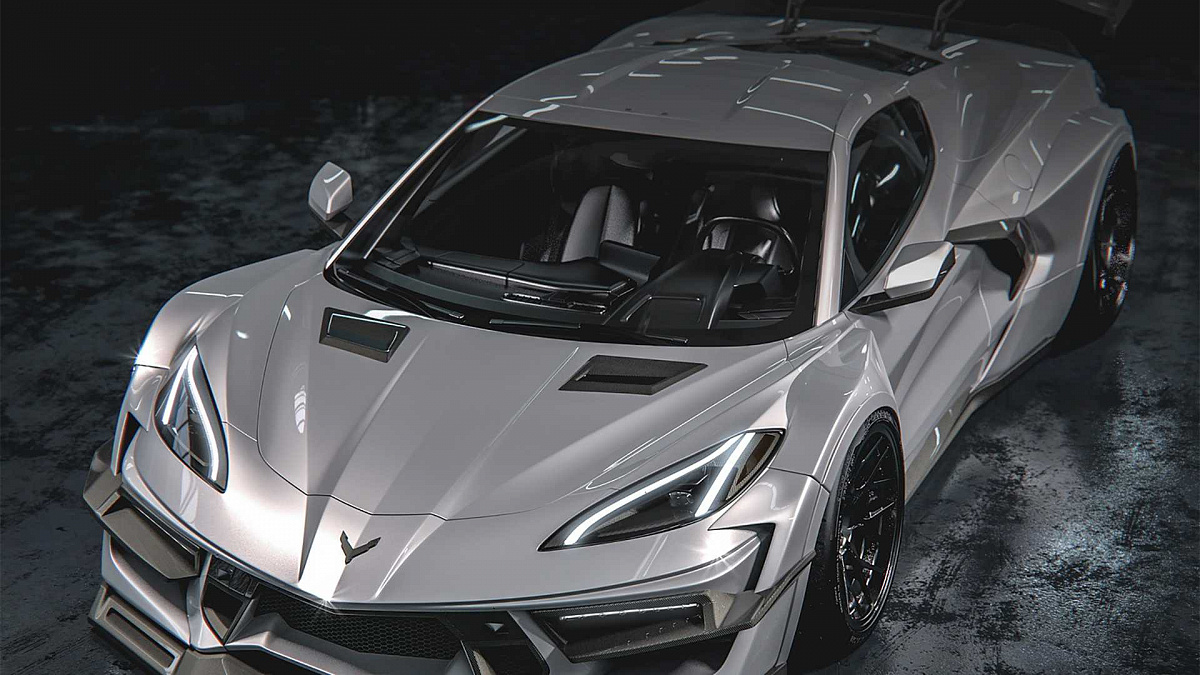 В сети обнародован рендер нового Chevrolet Corvette