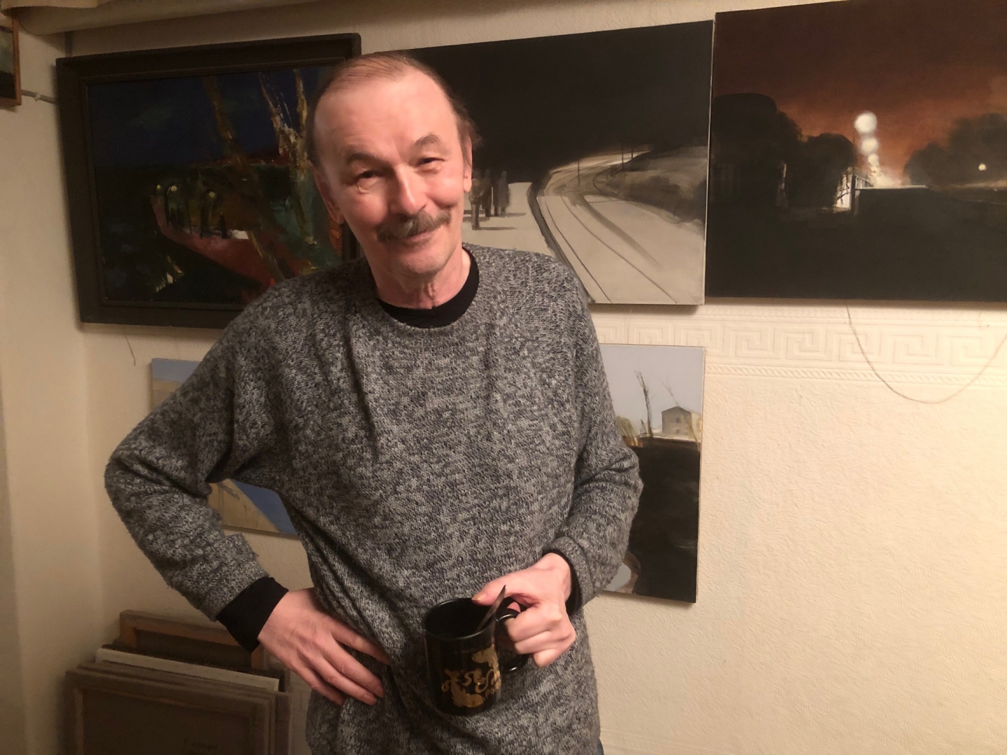 Прощание с главным «митьком»: Петербург похоронил Владимира Шинкарева