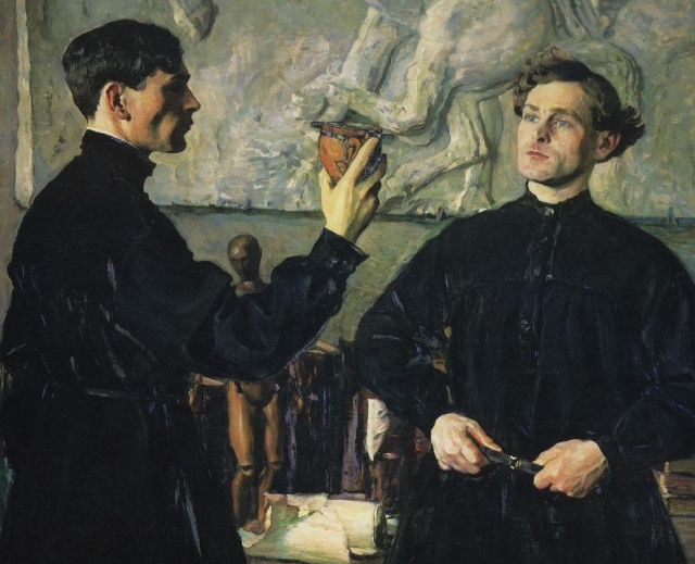 Михаил Васильевич Нестеров. Братья. 1930