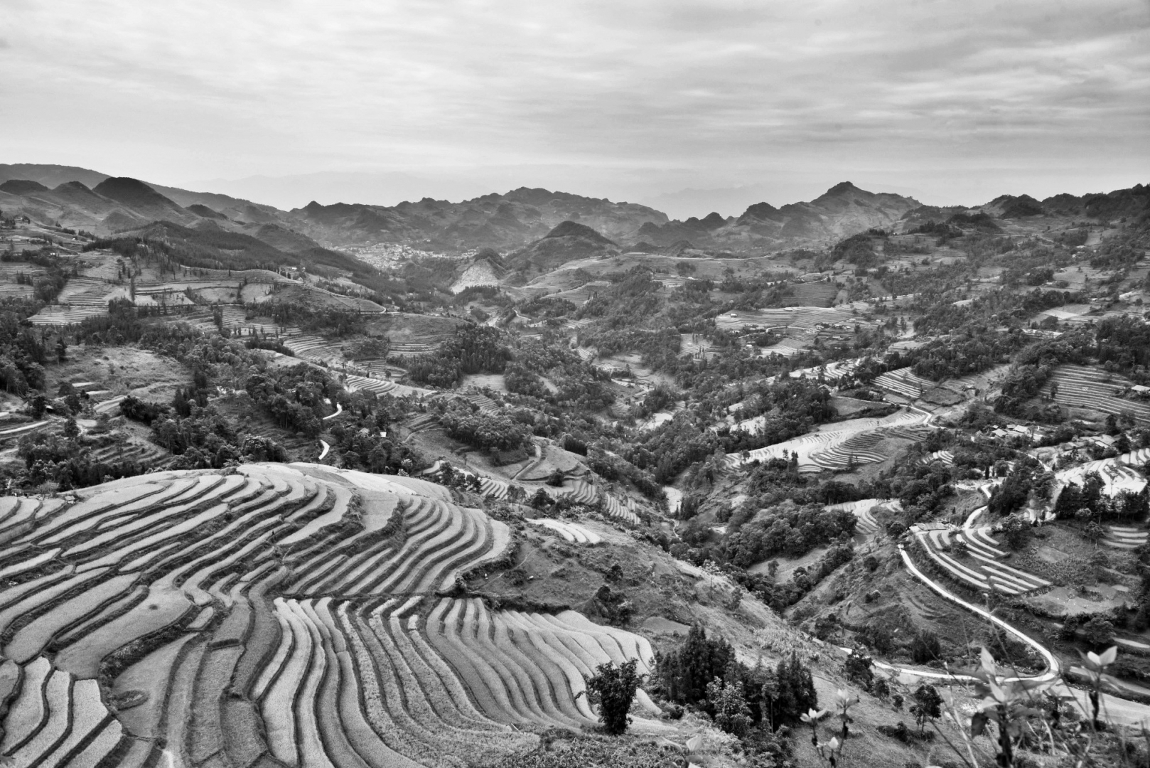 Рисовые террасы провинции Лаокай. Северный Вьетнам