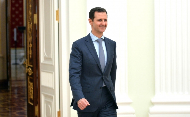 Башар Асад. 21 октября 2015 года, Москва