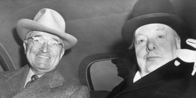 Трумэн и Черчилль