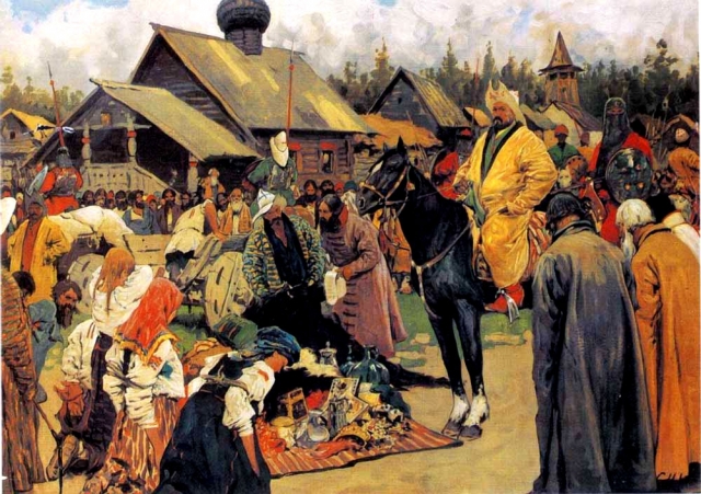 Сергей Иванов. Баскаки. 1909