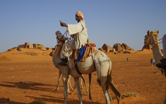 Нубийские пирамиды в Мероэ, Судан