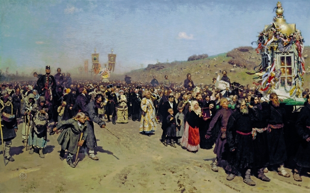 Илья Репин. Крестный ход в Курской губернии. 1880 — 1883