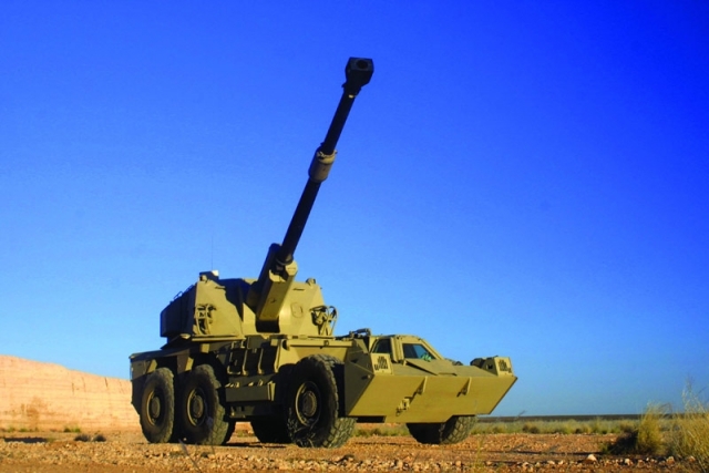 Самоходная артиллерийская пушка производства южно-африканской компании Denel