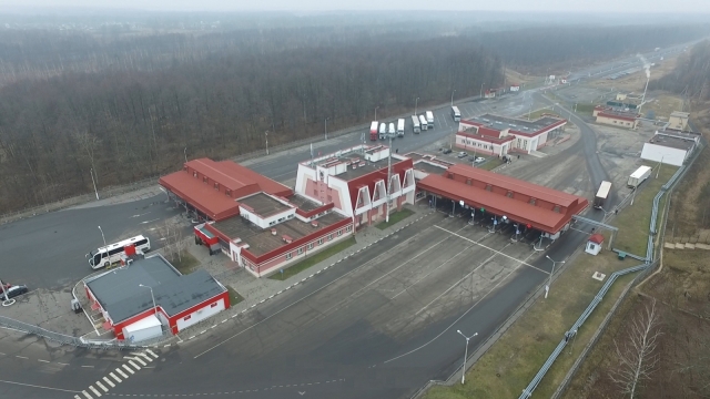 Пункт пропуска «Каменный Лог», граница с Литвой 